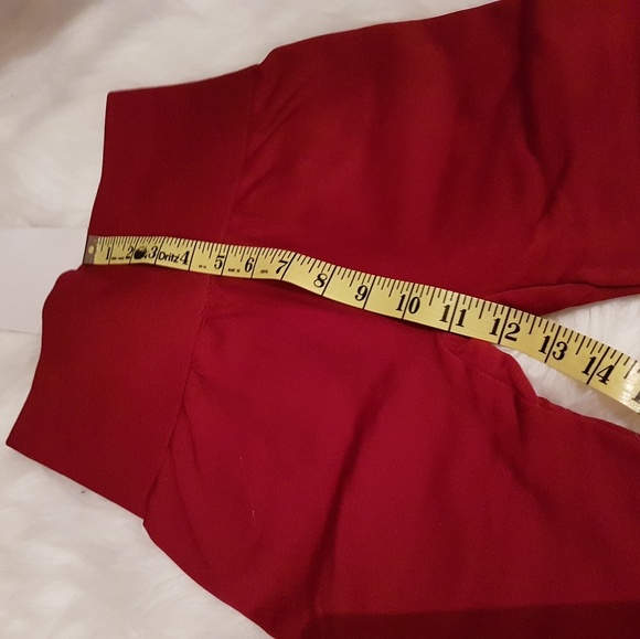 Hi Waist Fleece Lined Leggings Berry - Picture 7 of 8